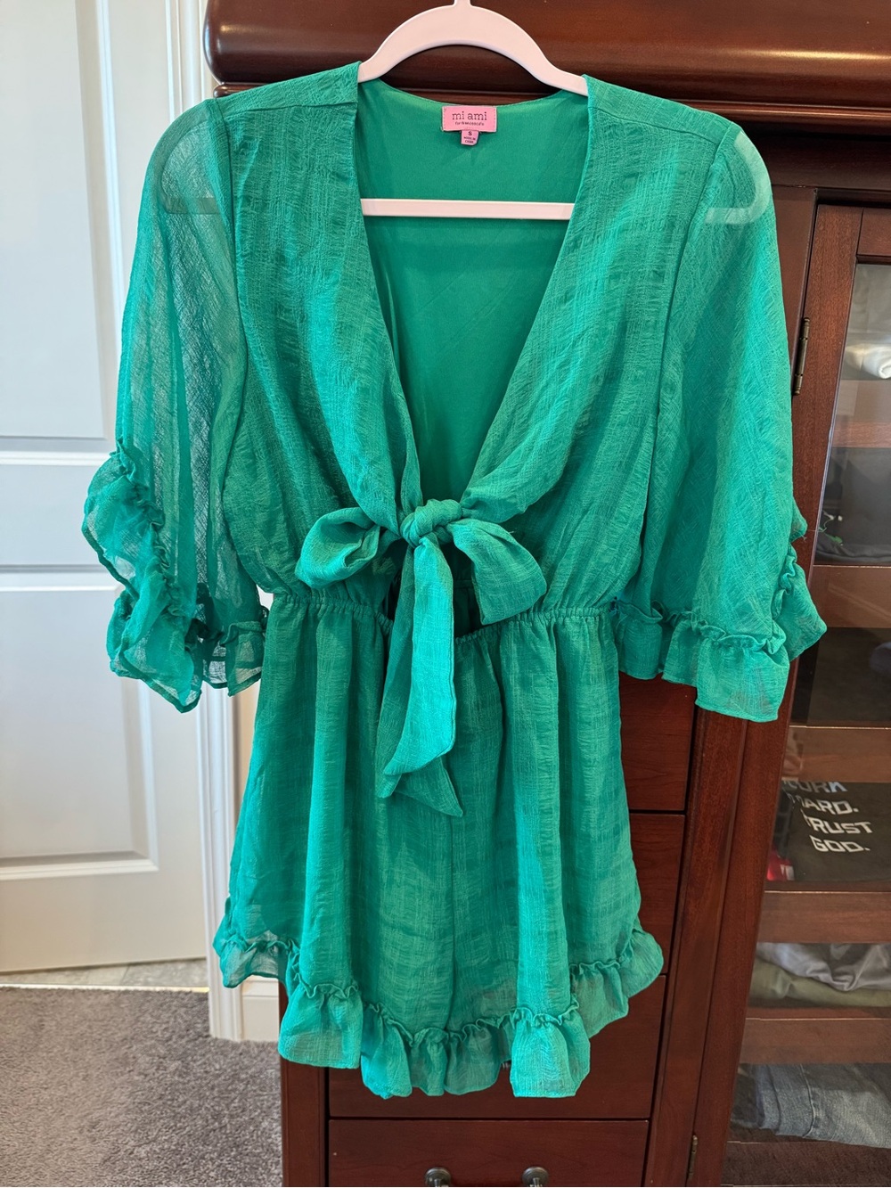 Francesca’s Boutique Green Jumper